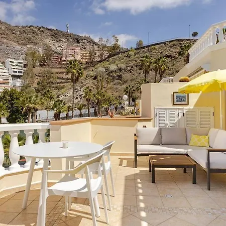 Lägenhet The Large Terrace, Fantastic View On Gigantes Puerto de Santiago (Tenerife)